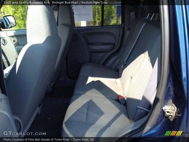 Midnight Blue Pearl / Medium Slate Gray 2005 Jeep Liberty Renegade 4x4