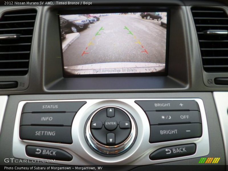 Tinted Bronze / Beige 2012 Nissan Murano SV AWD