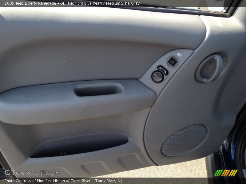 Midnight Blue Pearl / Medium Slate Gray 2005 Jeep Liberty Renegade 4x4