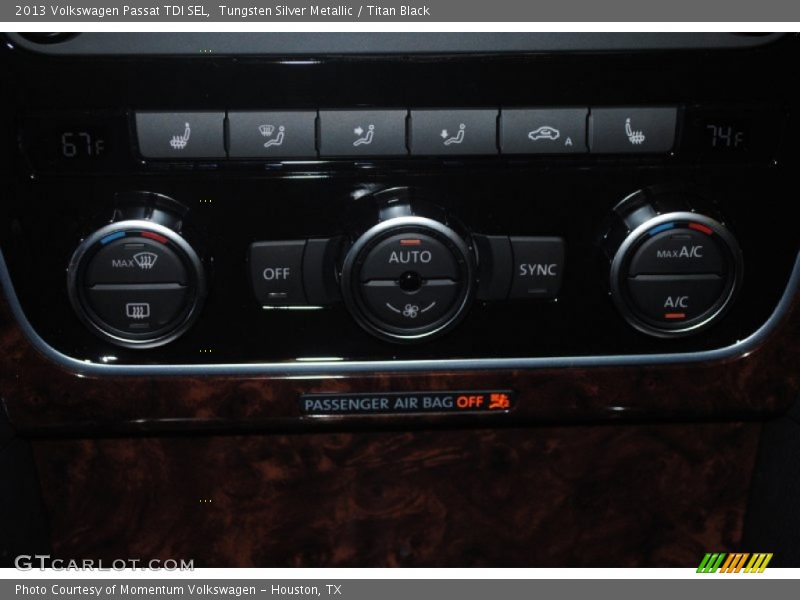 Tungsten Silver Metallic / Titan Black 2013 Volkswagen Passat TDI SEL