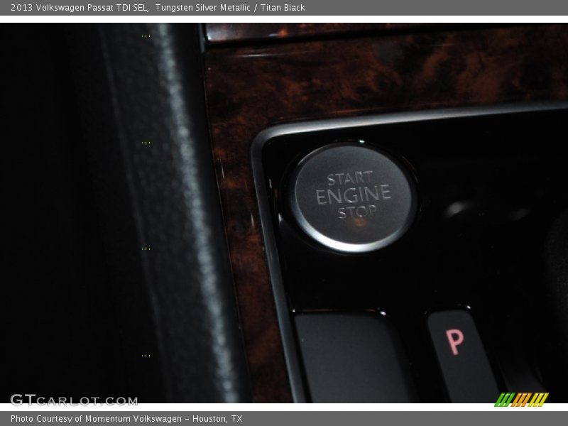 Tungsten Silver Metallic / Titan Black 2013 Volkswagen Passat TDI SEL