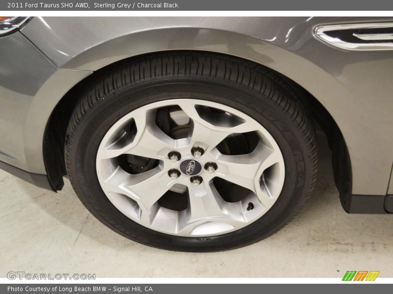 Sterling Grey / Charcoal Black 2011 Ford Taurus SHO AWD