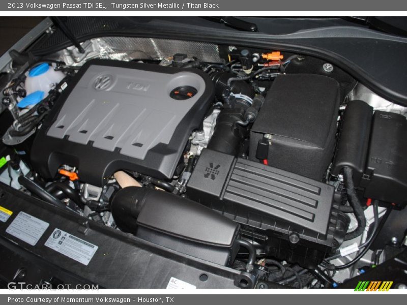 Tungsten Silver Metallic / Titan Black 2013 Volkswagen Passat TDI SEL