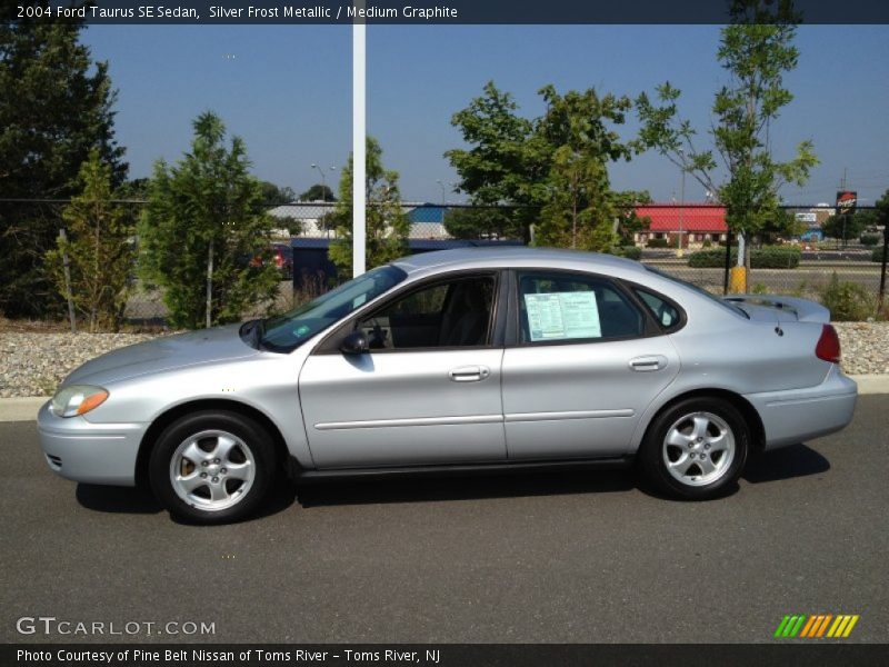 Silver Frost Metallic / Medium Graphite 2004 Ford Taurus SE Sedan