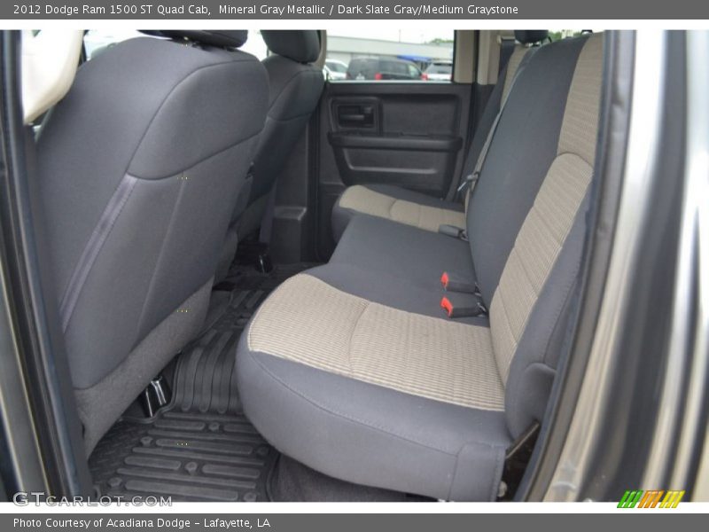 Mineral Gray Metallic / Dark Slate Gray/Medium Graystone 2012 Dodge Ram 1500 ST Quad Cab