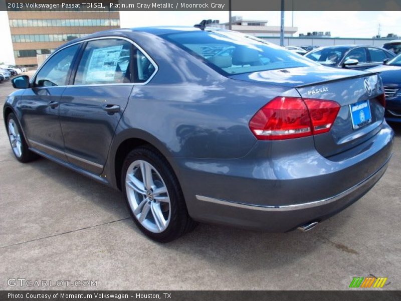 Platinum Gray Metallic / Moonrock Gray 2013 Volkswagen Passat TDI SEL