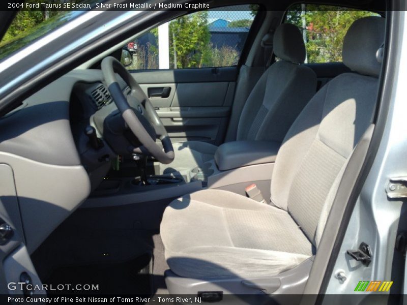 Silver Frost Metallic / Medium Graphite 2004 Ford Taurus SE Sedan