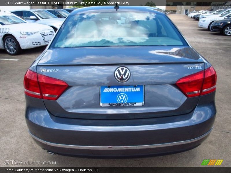 Platinum Gray Metallic / Moonrock Gray 2013 Volkswagen Passat TDI SEL
