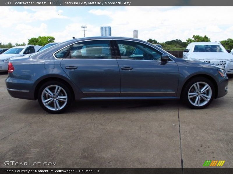 Platinum Gray Metallic / Moonrock Gray 2013 Volkswagen Passat TDI SEL