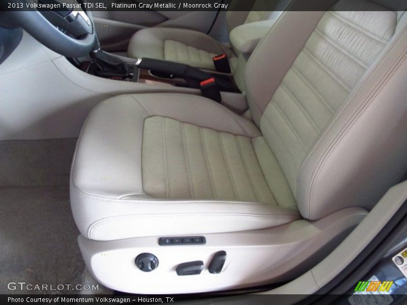 Platinum Gray Metallic / Moonrock Gray 2013 Volkswagen Passat TDI SEL