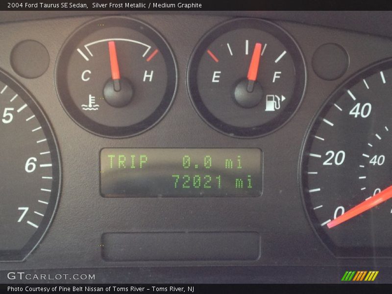 Silver Frost Metallic / Medium Graphite 2004 Ford Taurus SE Sedan
