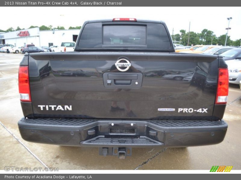  2013 Titan Pro-4X Crew Cab 4x4 Galaxy Black
