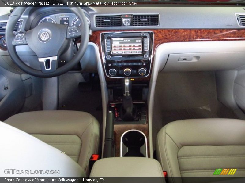 Platinum Gray Metallic / Moonrock Gray 2013 Volkswagen Passat TDI SEL