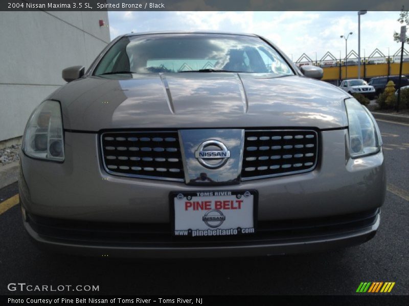 Spirited Bronze / Black 2004 Nissan Maxima 3.5 SL