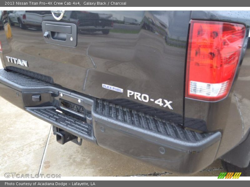 Galaxy Black / Charcoal 2013 Nissan Titan Pro-4X Crew Cab 4x4
