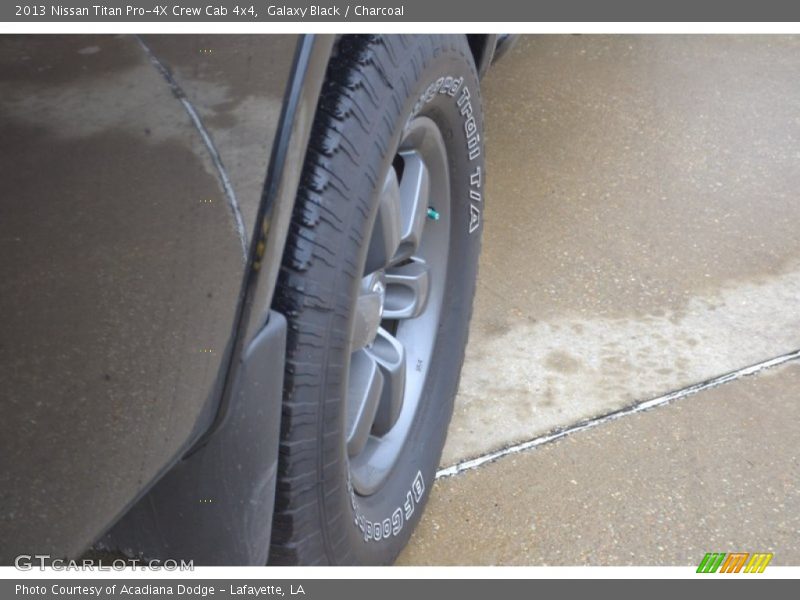 Galaxy Black / Charcoal 2013 Nissan Titan Pro-4X Crew Cab 4x4
