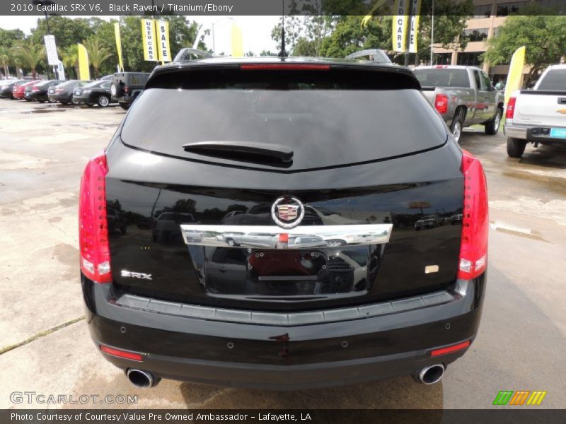 Black Raven / Titanium/Ebony 2010 Cadillac SRX V6