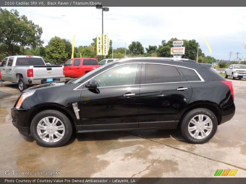 Black Raven / Titanium/Ebony 2010 Cadillac SRX V6