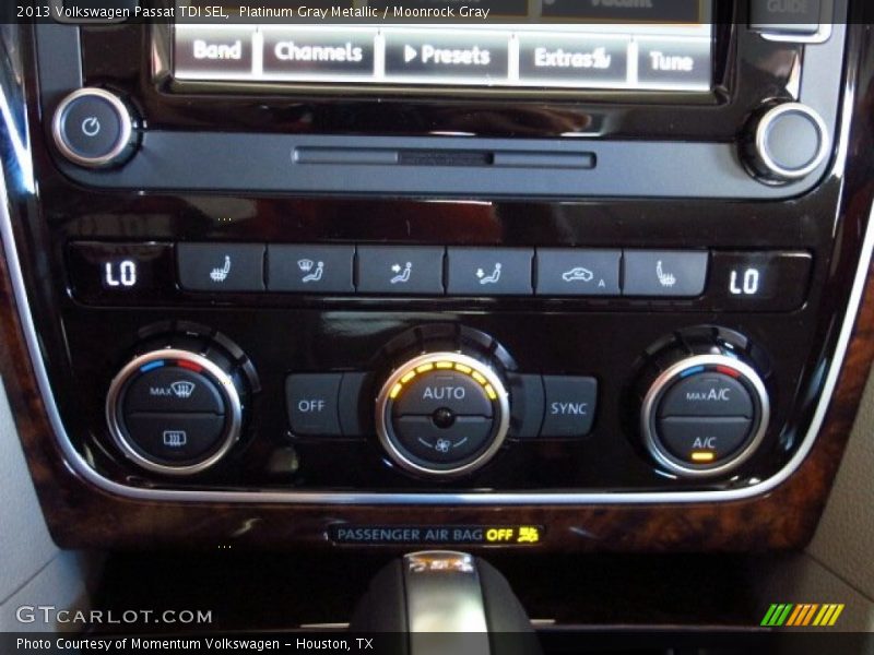 Platinum Gray Metallic / Moonrock Gray 2013 Volkswagen Passat TDI SEL