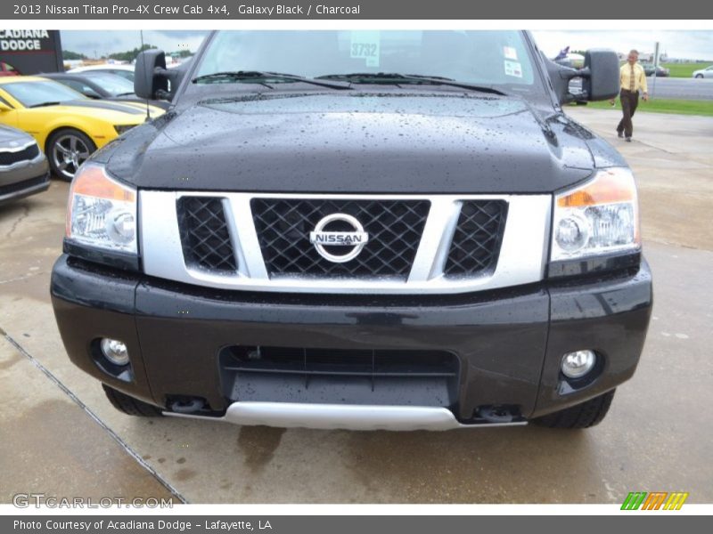 Galaxy Black / Charcoal 2013 Nissan Titan Pro-4X Crew Cab 4x4