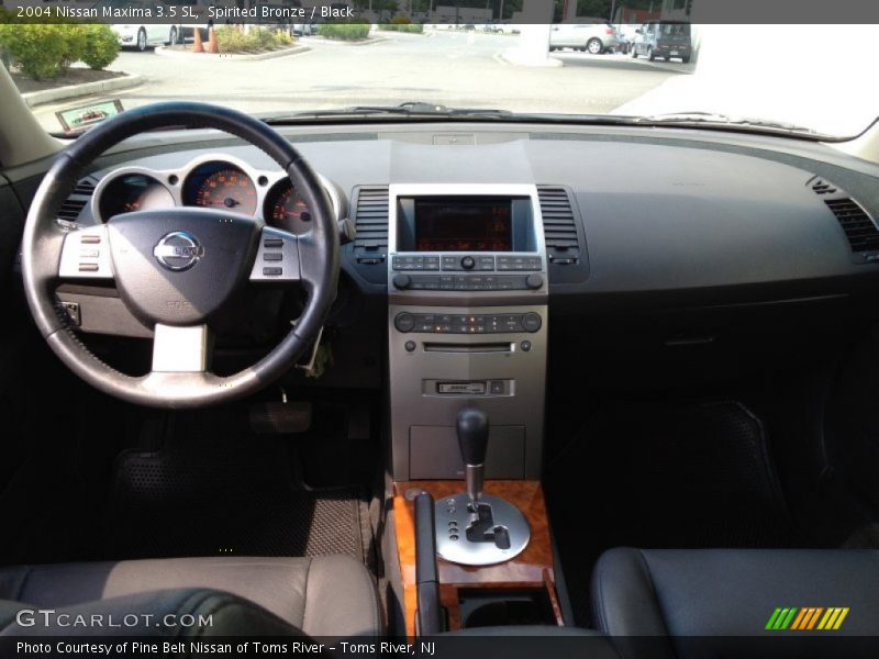 Spirited Bronze / Black 2004 Nissan Maxima 3.5 SL