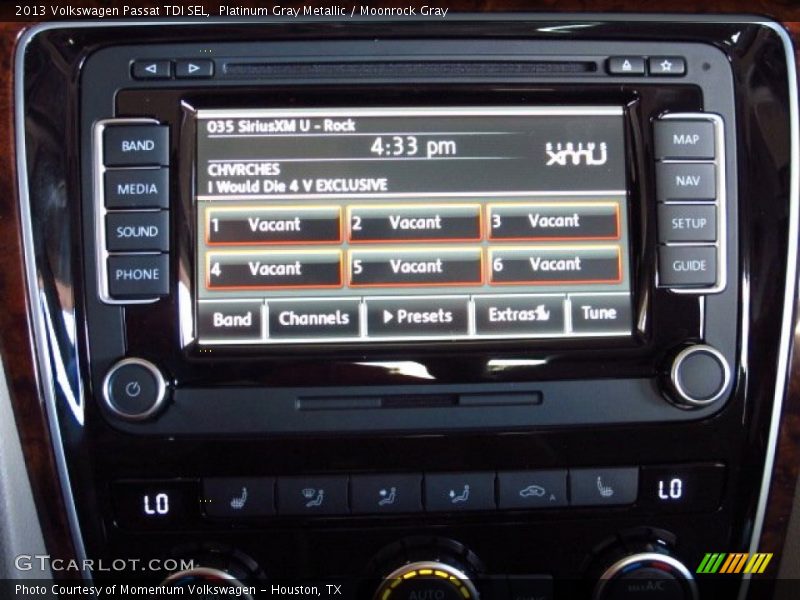 Platinum Gray Metallic / Moonrock Gray 2013 Volkswagen Passat TDI SEL
