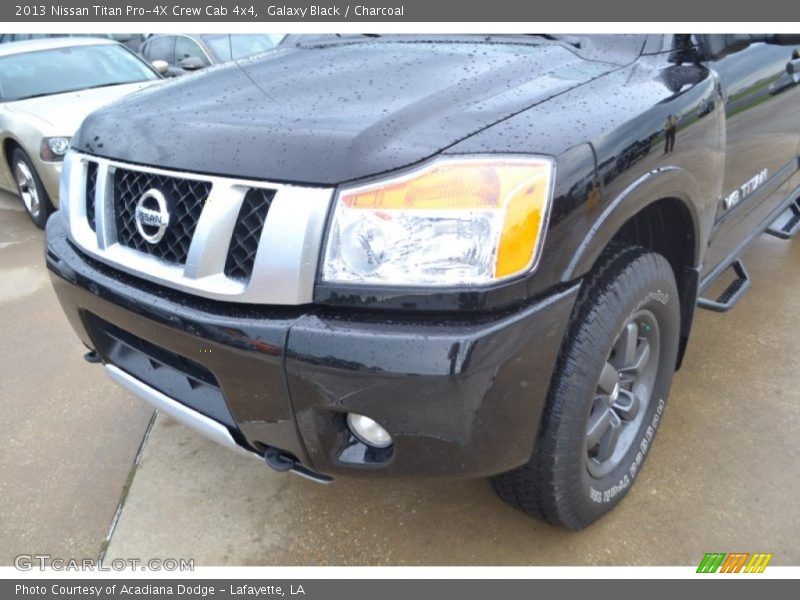 Galaxy Black / Charcoal 2013 Nissan Titan Pro-4X Crew Cab 4x4