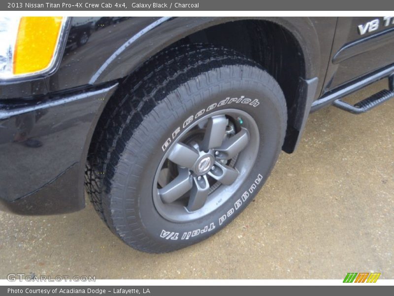  2013 Titan Pro-4X Crew Cab 4x4 Wheel