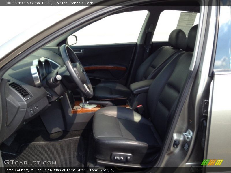 Spirited Bronze / Black 2004 Nissan Maxima 3.5 SL