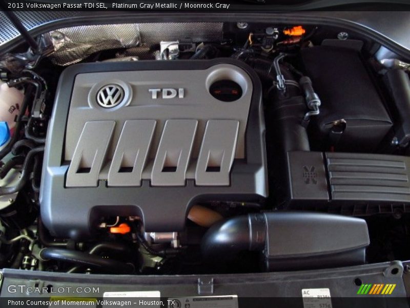 Platinum Gray Metallic / Moonrock Gray 2013 Volkswagen Passat TDI SEL