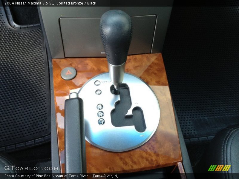 Spirited Bronze / Black 2004 Nissan Maxima 3.5 SL