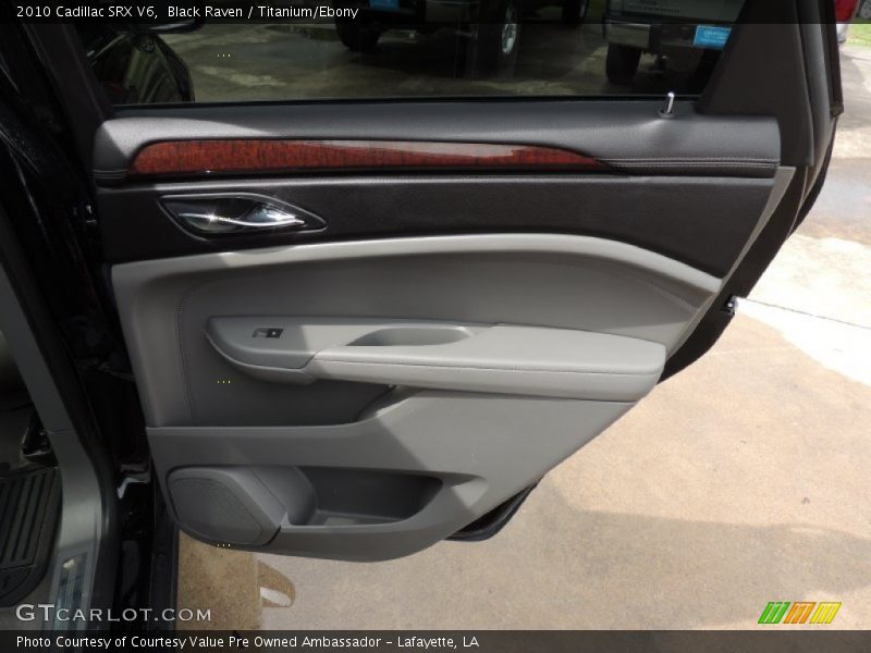 Black Raven / Titanium/Ebony 2010 Cadillac SRX V6