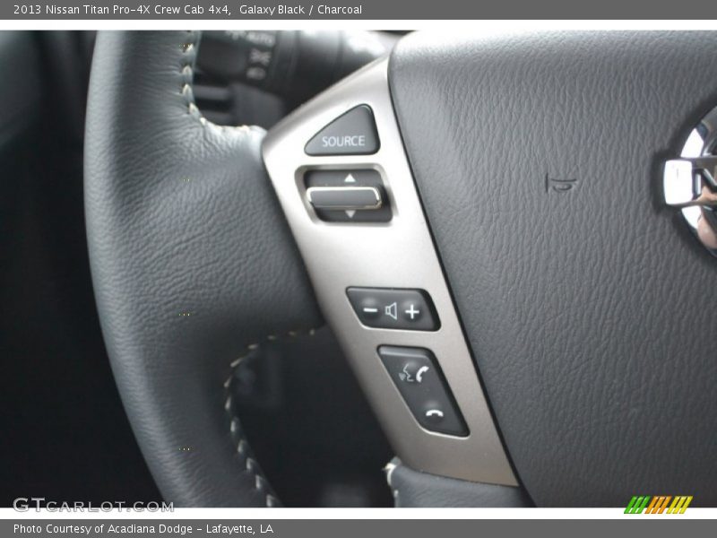 Controls of 2013 Titan Pro-4X Crew Cab 4x4