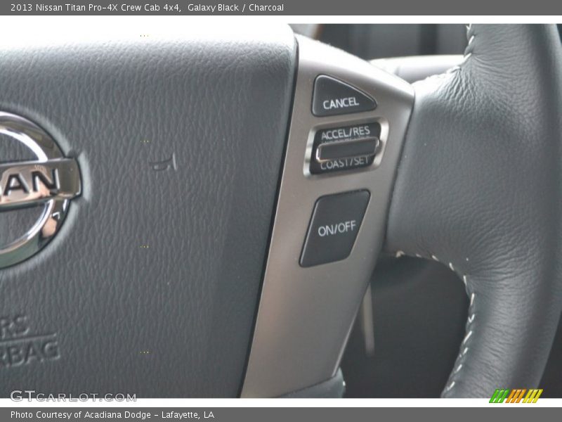 Controls of 2013 Titan Pro-4X Crew Cab 4x4