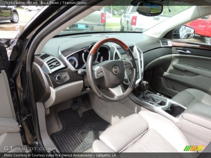 Black Raven / Titanium/Ebony 2010 Cadillac SRX V6