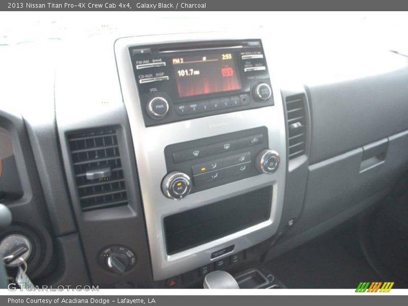 Galaxy Black / Charcoal 2013 Nissan Titan Pro-4X Crew Cab 4x4