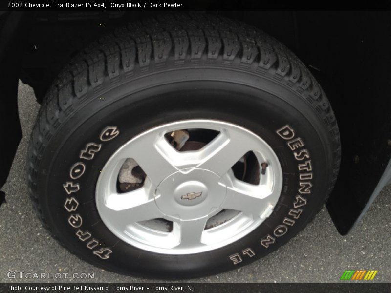 Onyx Black / Dark Pewter 2002 Chevrolet TrailBlazer LS 4x4