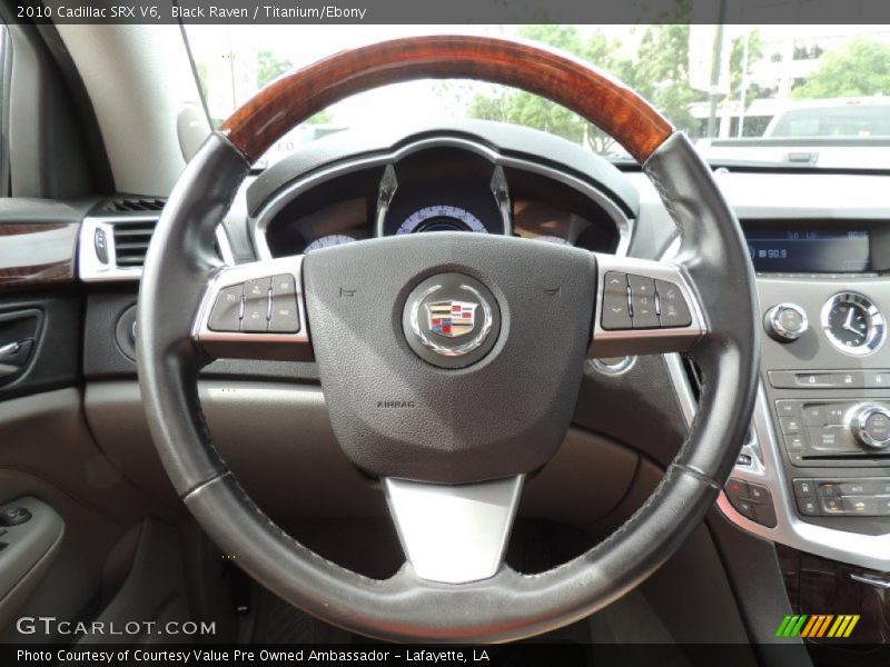 Black Raven / Titanium/Ebony 2010 Cadillac SRX V6