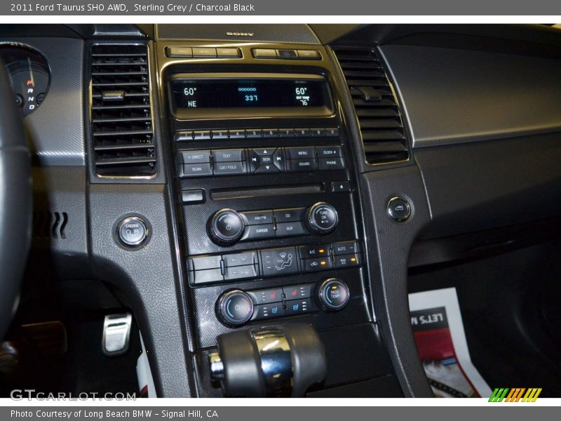Sterling Grey / Charcoal Black 2011 Ford Taurus SHO AWD