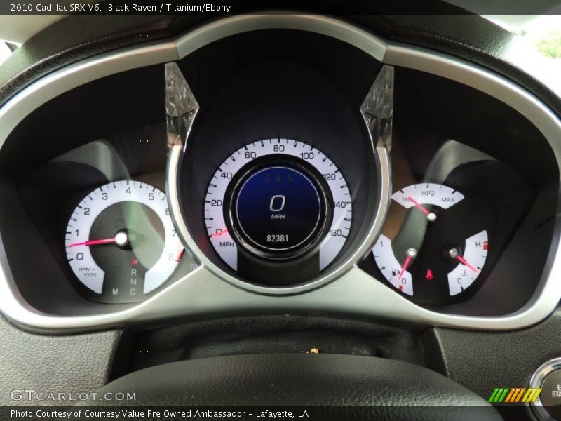 Black Raven / Titanium/Ebony 2010 Cadillac SRX V6