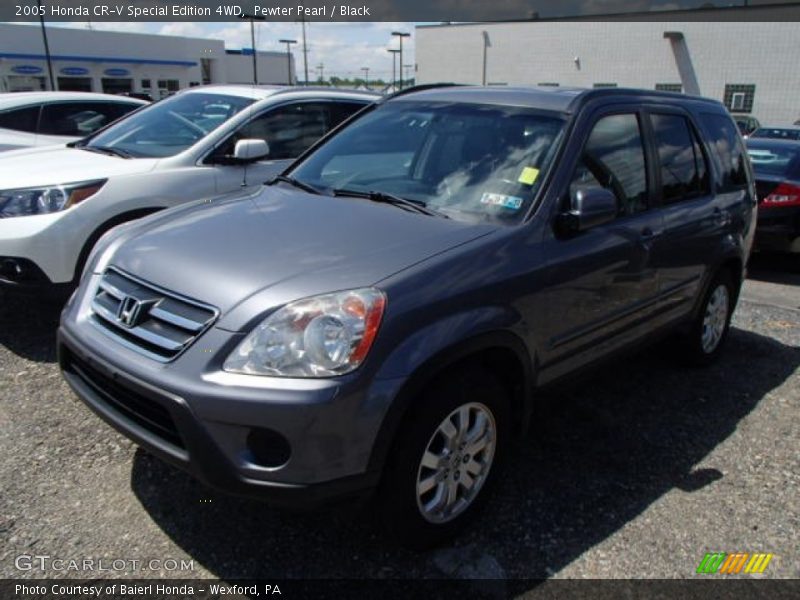 Pewter Pearl / Black 2005 Honda CR-V Special Edition 4WD