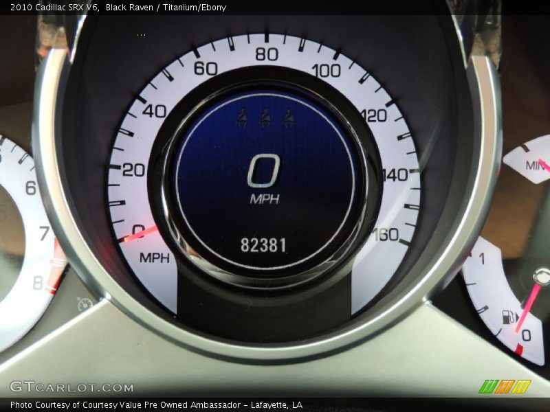 Black Raven / Titanium/Ebony 2010 Cadillac SRX V6