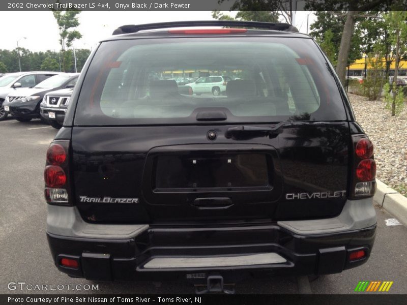 Onyx Black / Dark Pewter 2002 Chevrolet TrailBlazer LS 4x4