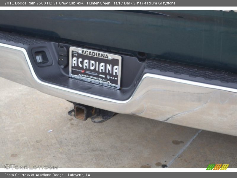 Hunter Green Pearl / Dark Slate/Medium Graystone 2011 Dodge Ram 2500 HD ST Crew Cab 4x4