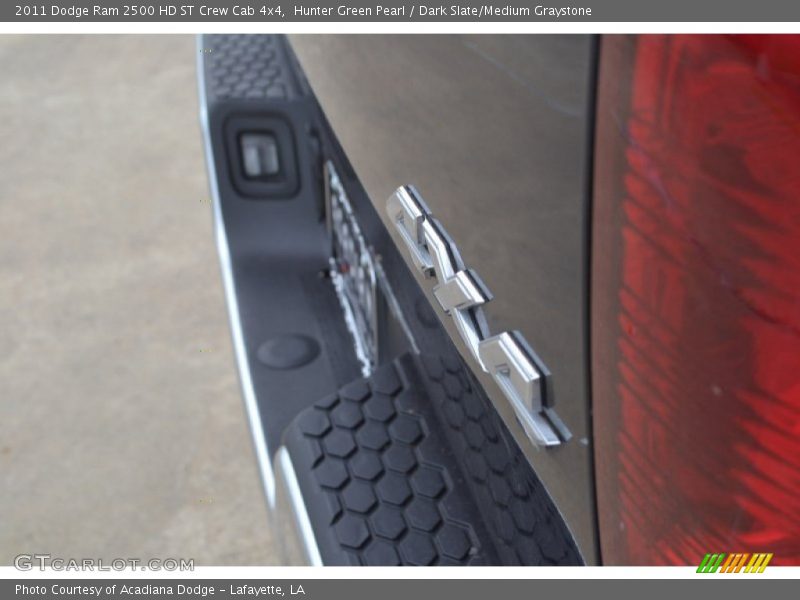 Hunter Green Pearl / Dark Slate/Medium Graystone 2011 Dodge Ram 2500 HD ST Crew Cab 4x4