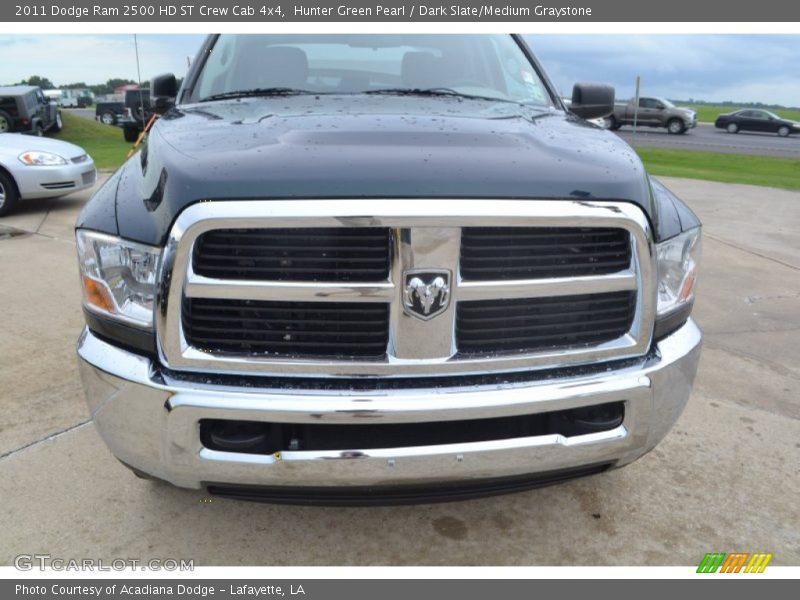 Hunter Green Pearl / Dark Slate/Medium Graystone 2011 Dodge Ram 2500 HD ST Crew Cab 4x4