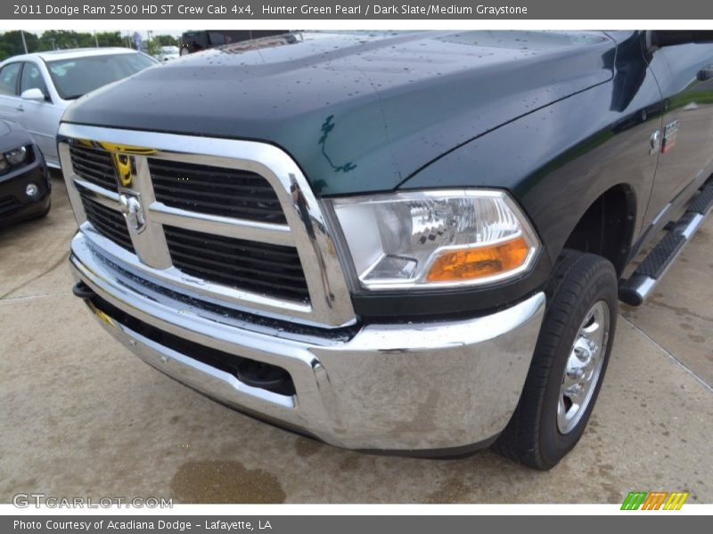 Hunter Green Pearl / Dark Slate/Medium Graystone 2011 Dodge Ram 2500 HD ST Crew Cab 4x4