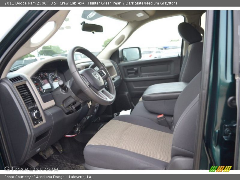 Hunter Green Pearl / Dark Slate/Medium Graystone 2011 Dodge Ram 2500 HD ST Crew Cab 4x4