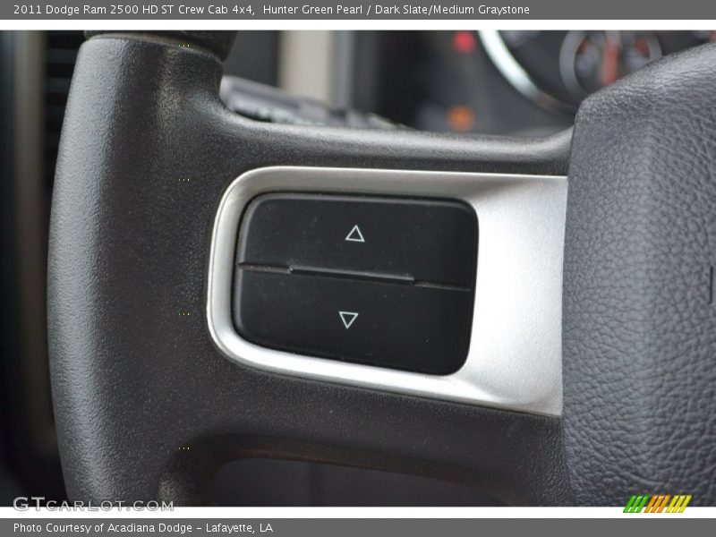 Hunter Green Pearl / Dark Slate/Medium Graystone 2011 Dodge Ram 2500 HD ST Crew Cab 4x4