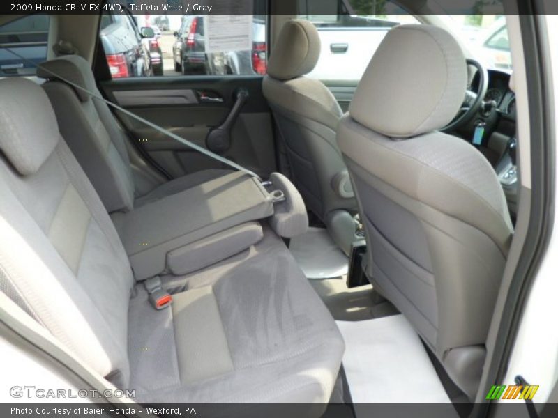 Taffeta White / Gray 2009 Honda CR-V EX 4WD